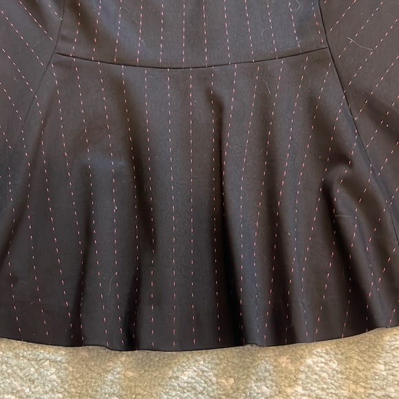 Pin Striped Pencil Skirt - Picture 4 of 8